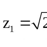 Извлечение корня из комплексного числа Извлечь корень соответствующей степени из данного числа
